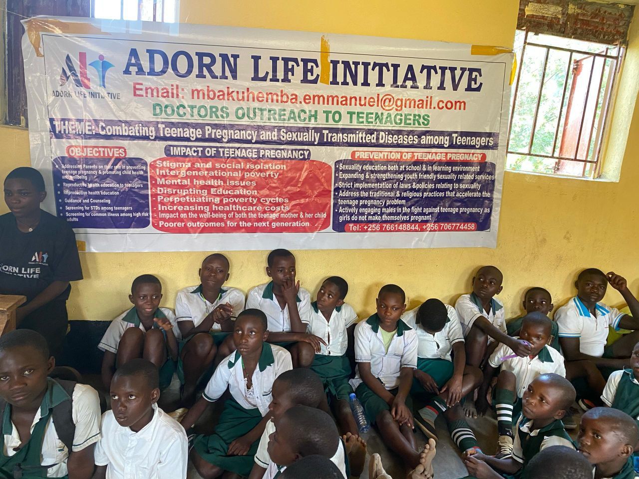 Adorn Life Initiative Reaches Remote Schools in Kyondo Sub-County with Health Education